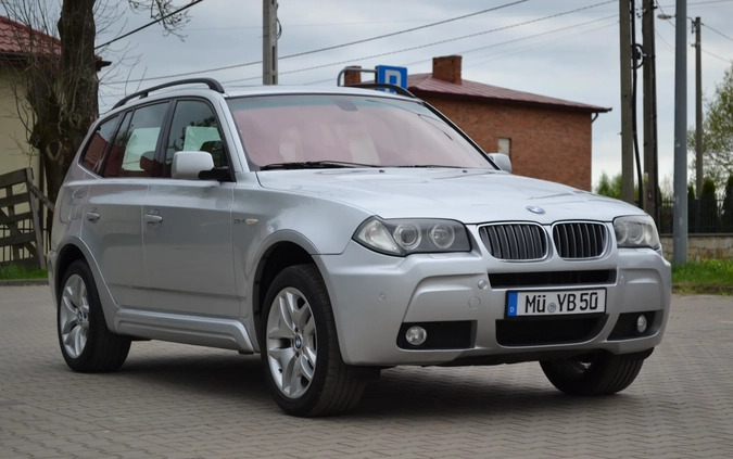 BMW X3 cena 36500 przebieg: 240000, rok produkcji 2007 z Radom małe 562